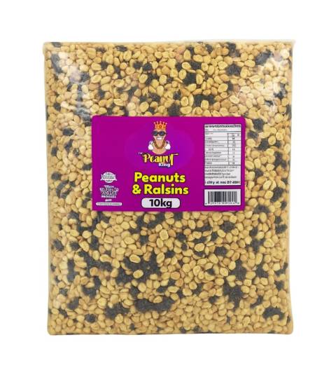 10kg Peanuts and Raisins