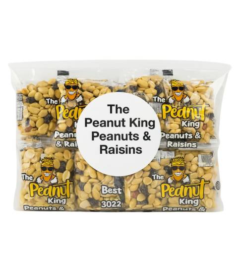 18 x 40g Peanuts and Raisins