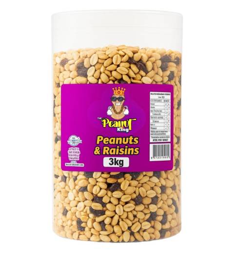 3kg Peanuts and Raisins