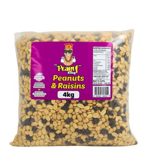 4kg Peanuts and Raisins