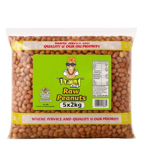5 x 2kg Raw Peanuts