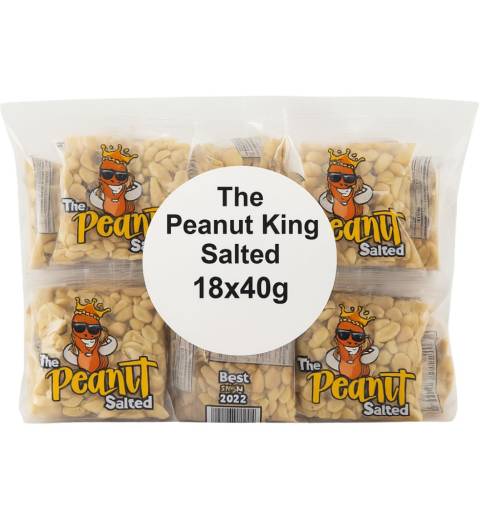 18 x 40g Salted Peanuts